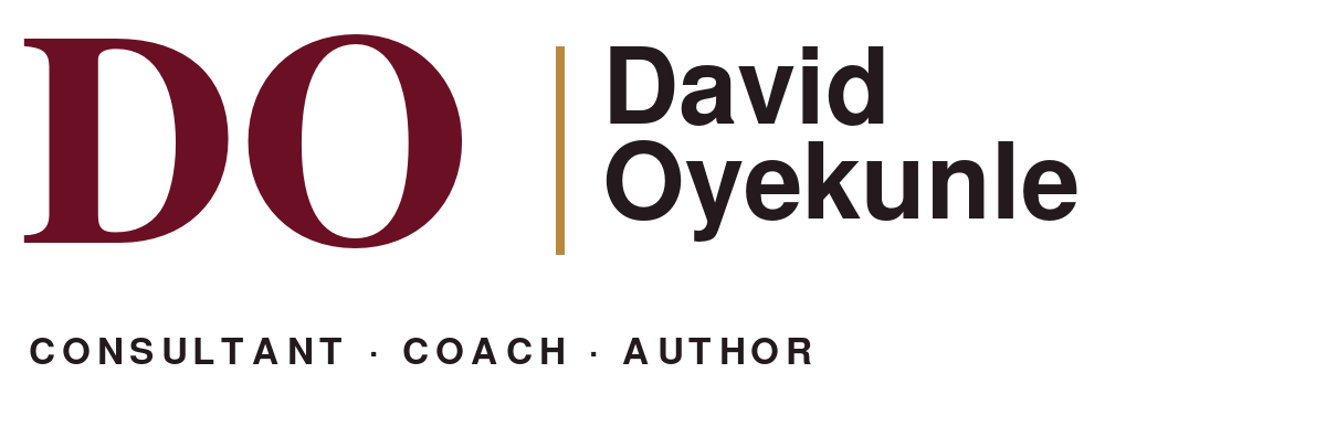 David Oyekunle, Consultant, Coach and Author